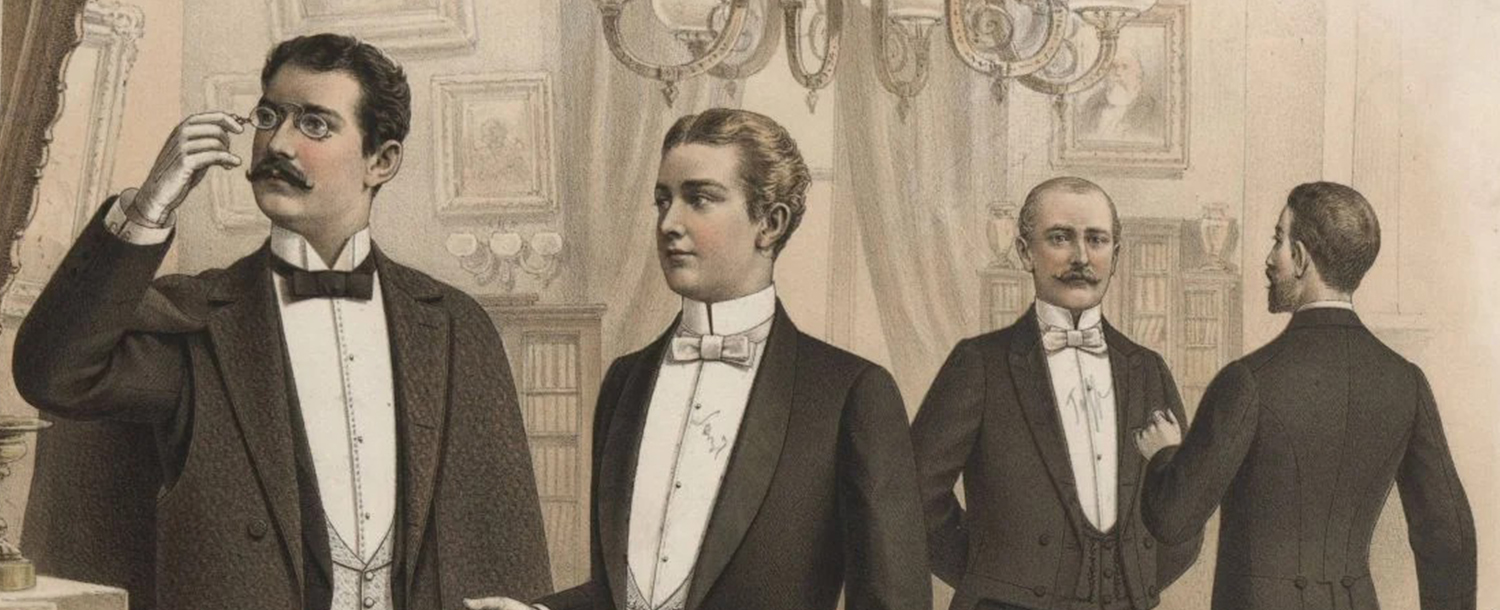 смокинг XIX века