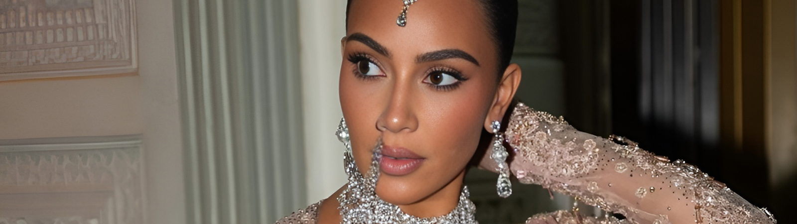 Ким Кардашьян на презентации NikeSkims