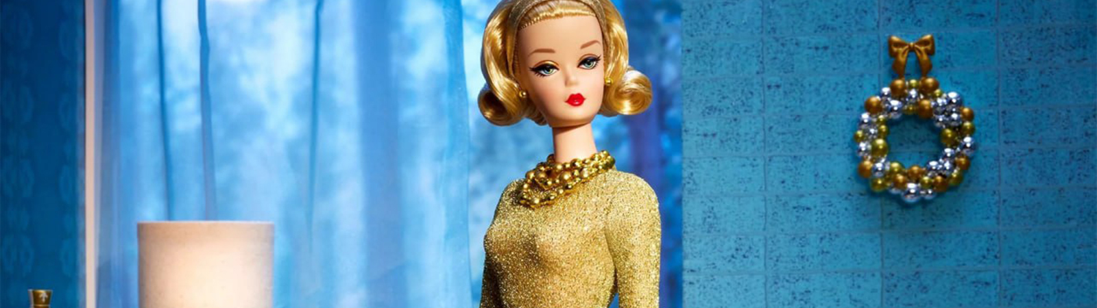 Изображение коллекционной Барби с бриллиантами