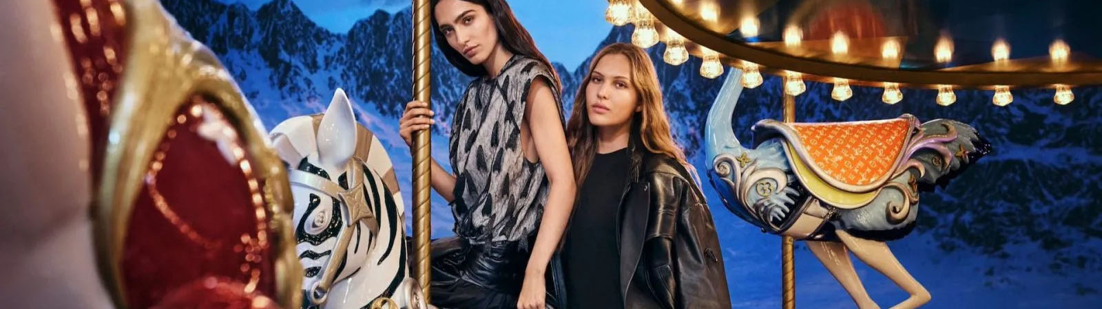 Карусель Louis Vuitton в Париже