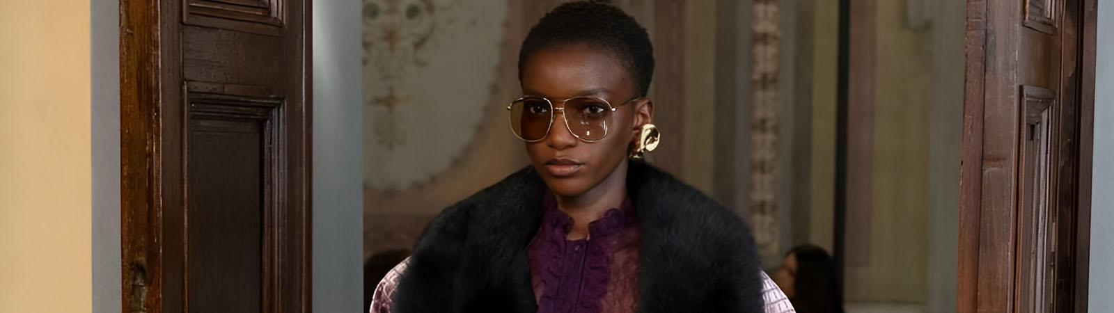 Образ с показа Gucci Cruise 2026 Образ с показа Gucci Cruise 2026