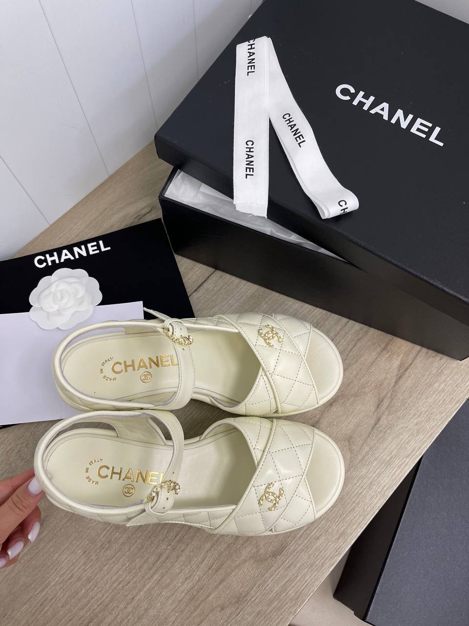 Босоножки премиум Chanel BP-34141 Босоножки премиум Chanel BP-34141