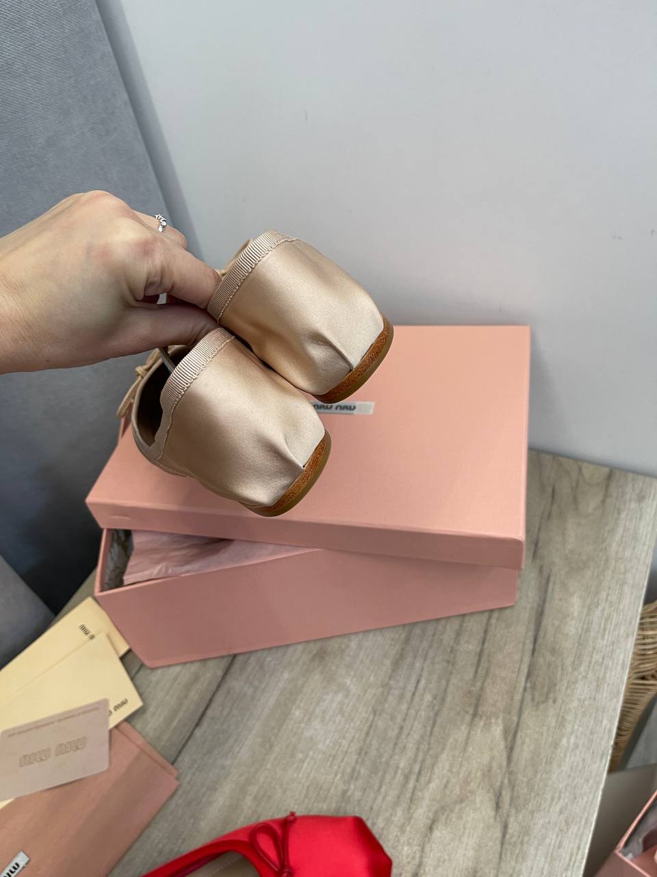 Балетки повседневные Miu Miu BP-50540 Балетки повседневные Miu Miu BP-50540