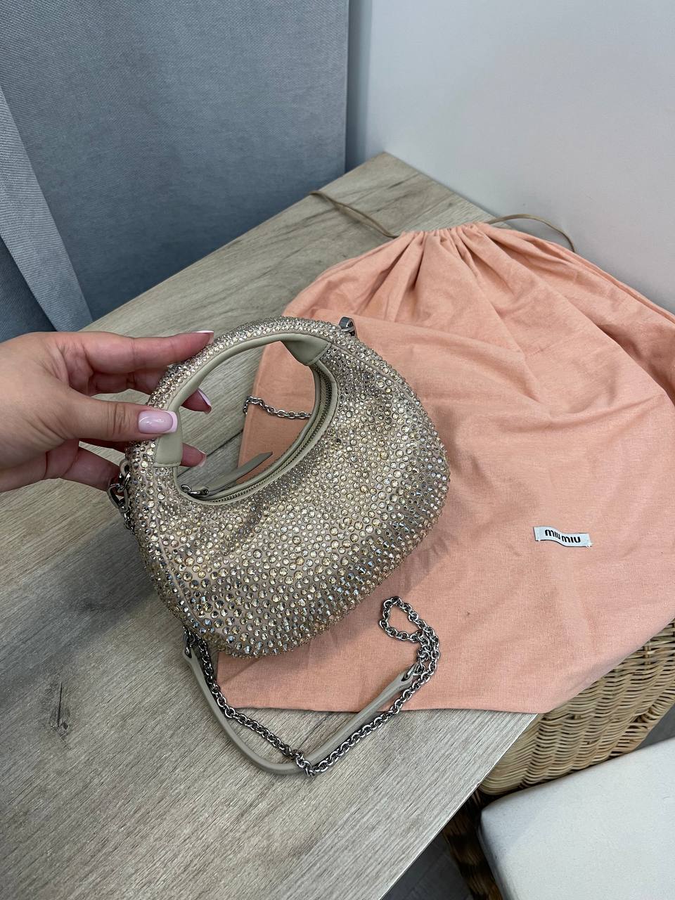 Женская сумка коллекционная 18 см Miu Miu BP-48720 Женская сумка коллекционная 18 см Miu Miu BP-48720