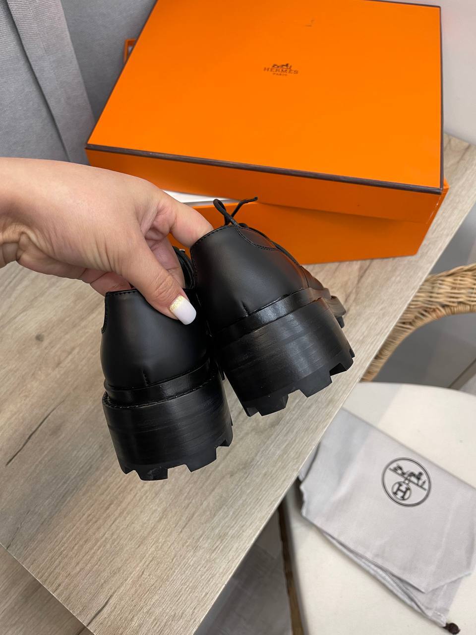 Туфли Hermes BP-39966 люкс Туфли Hermes BP-39966 люкс