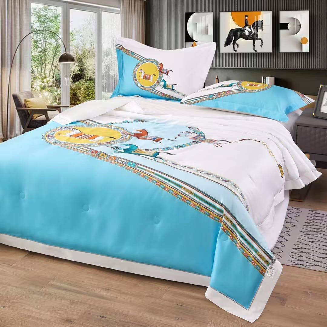 Комплект постельного белья Hermes изысканный BP-13725 Комплект постельного белья Hermes изысканный BP-13725