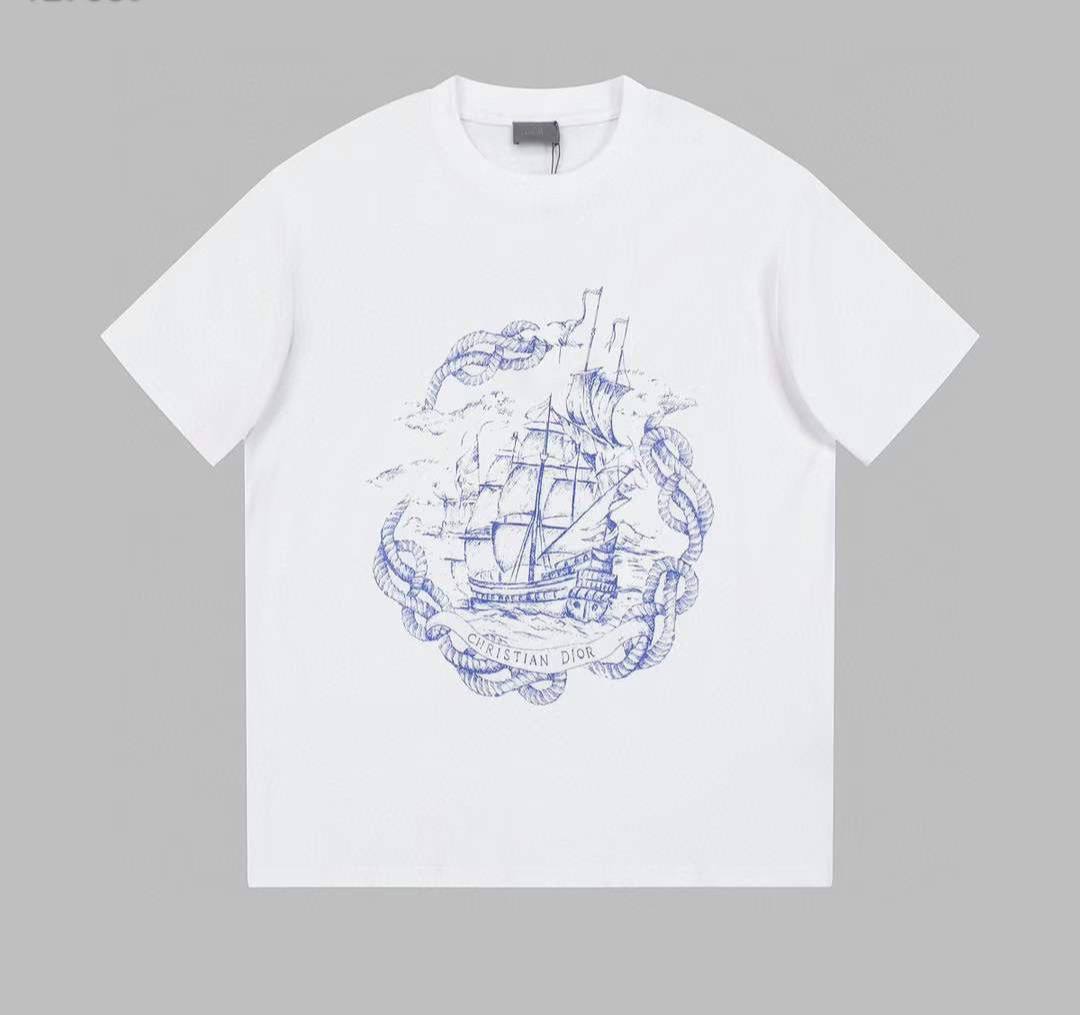 Christian Dior стильная футболка BP-26197 Christian Dior стильная футболка BP-26197