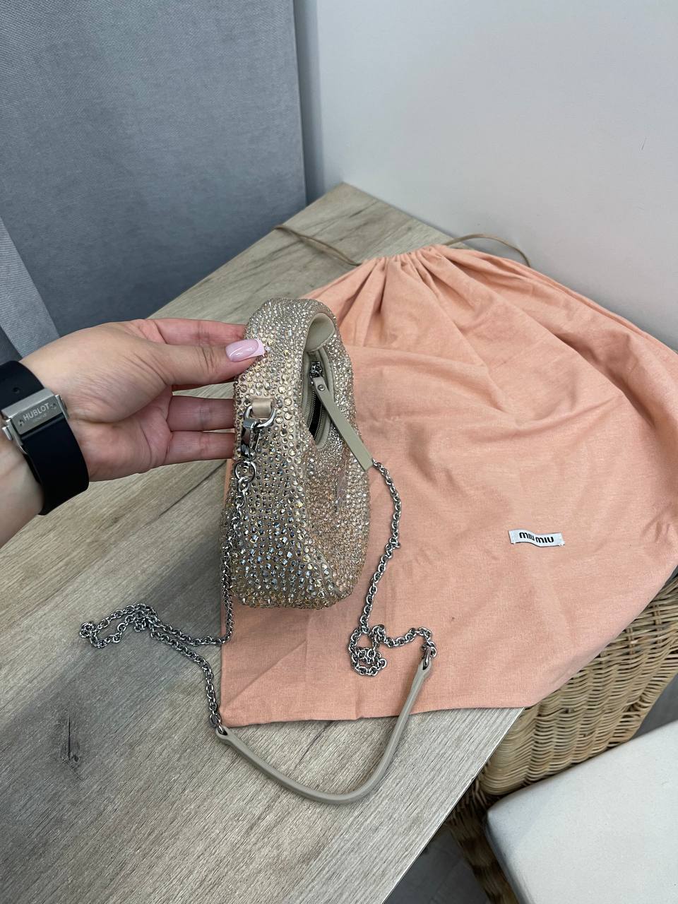 Женская сумка коллекционная 18 см Miu Miu BP-48720 Женская сумка коллекционная 18 см Miu Miu BP-48720