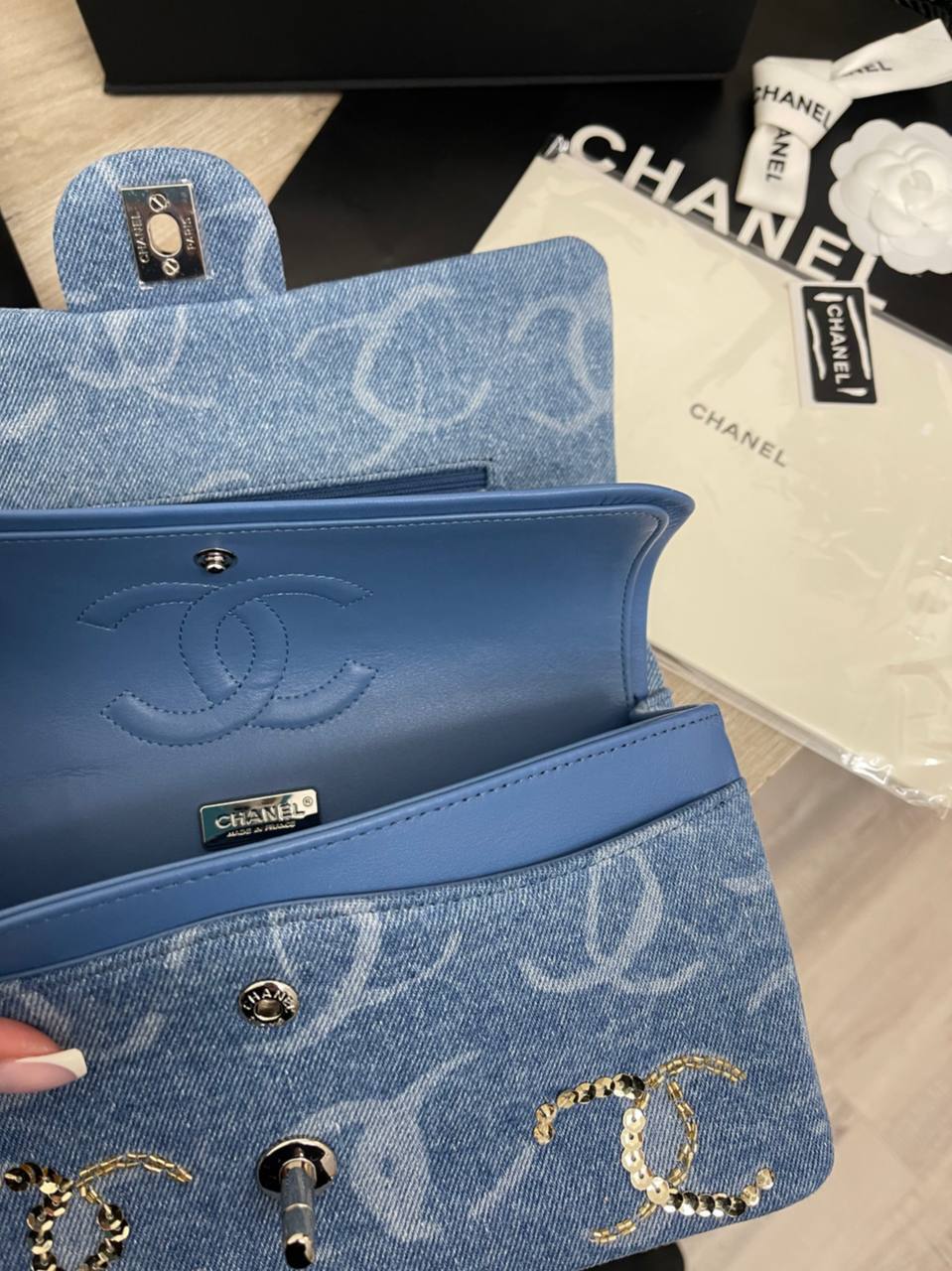 Женская премиум сумка Chanel BP-44450 Женская премиум сумка Chanel BP-44450