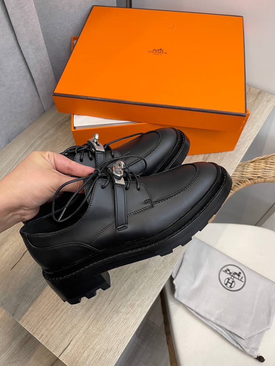 Туфли Hermes BP-39966 люкс Туфли Hermes BP-39966 люкс