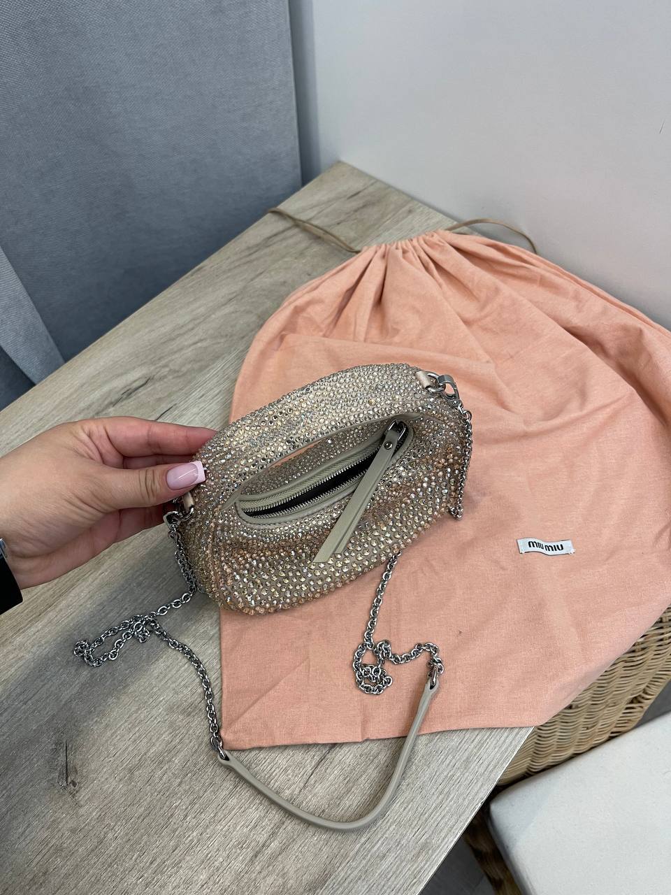 Женская сумка коллекционная 18 см Miu Miu BP-48720 Женская сумка коллекционная 18 см Miu Miu BP-48720