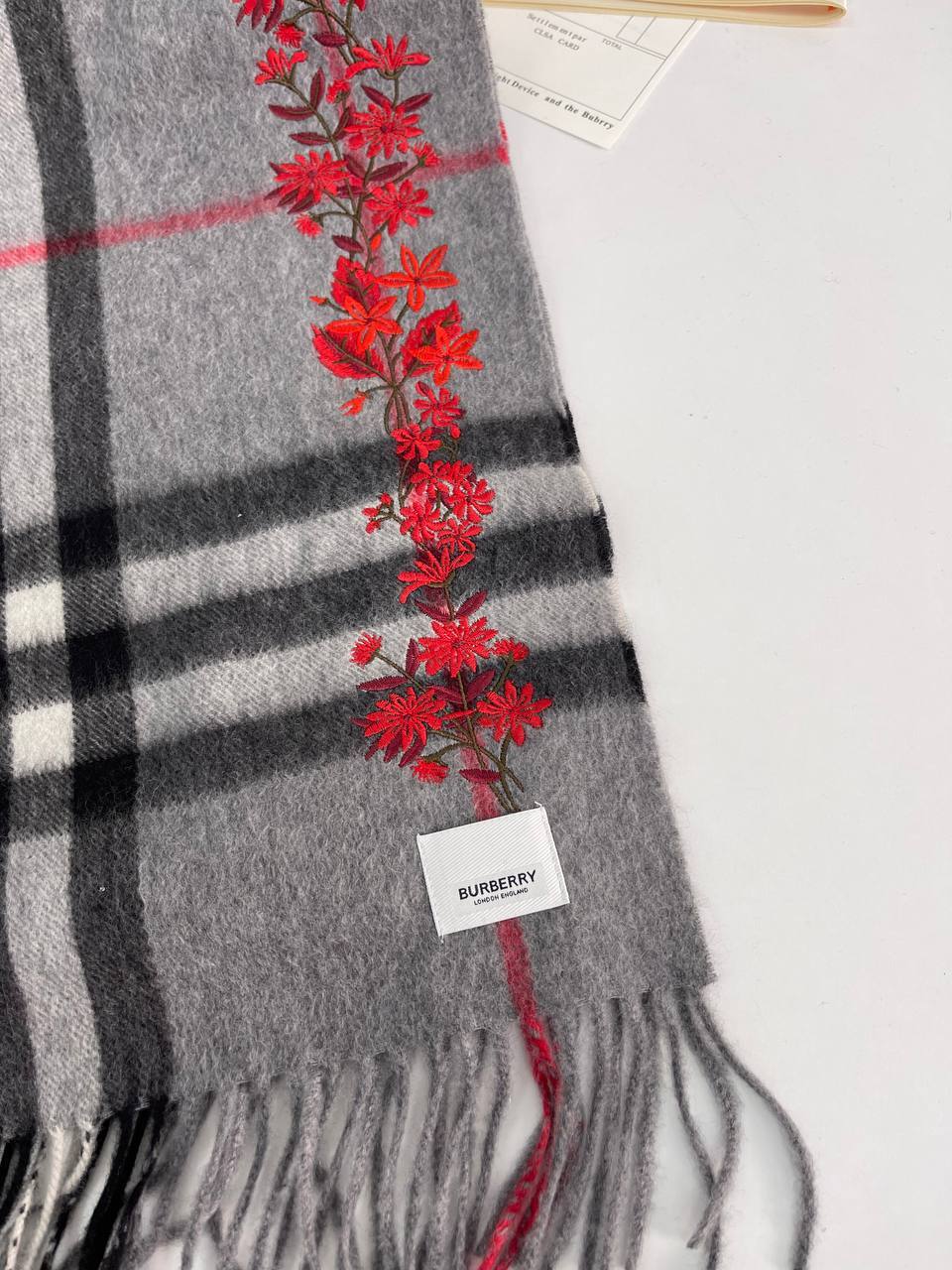 Шарф коллекционный Burberry BP-21189 Шарф коллекционный Burberry BP-21189