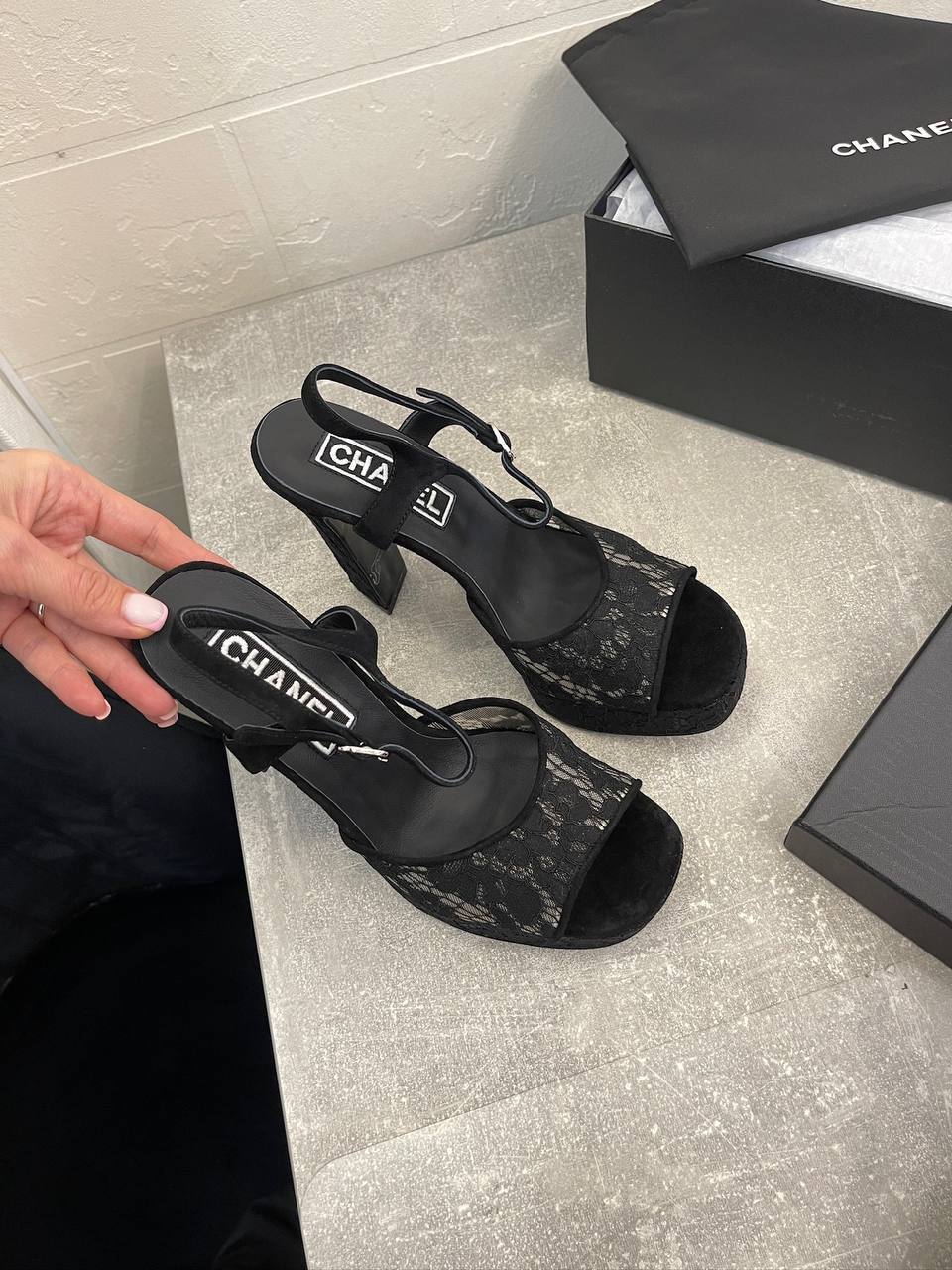 Трендовые босоножки Chanel BP-51574 Трендовые босоножки Chanel BP-51574