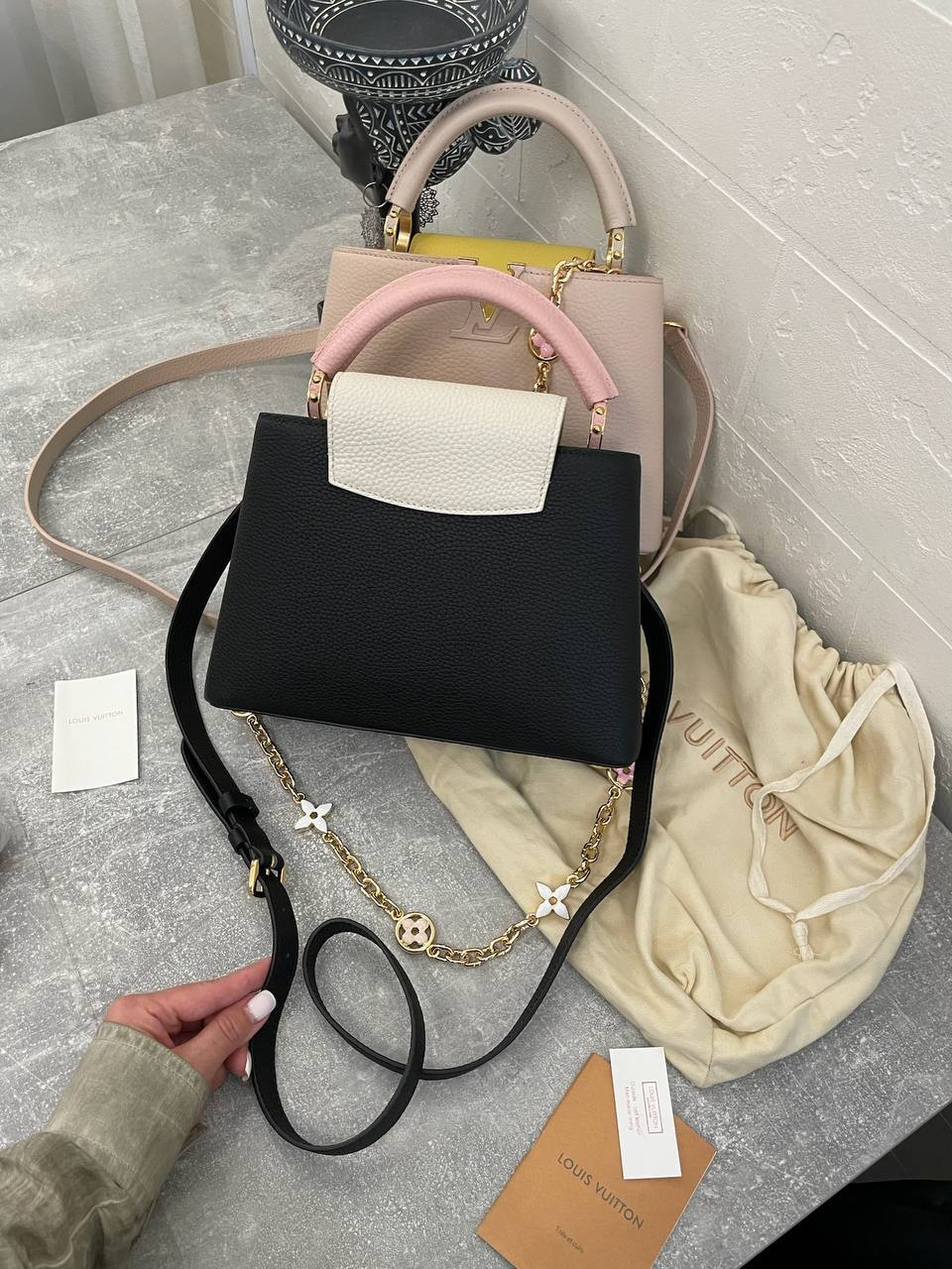 Louis Vuitton коллекционная женская сумка Capucines BP-51303 Louis Vuitton коллекционная женская сумка Capucines BP-51303