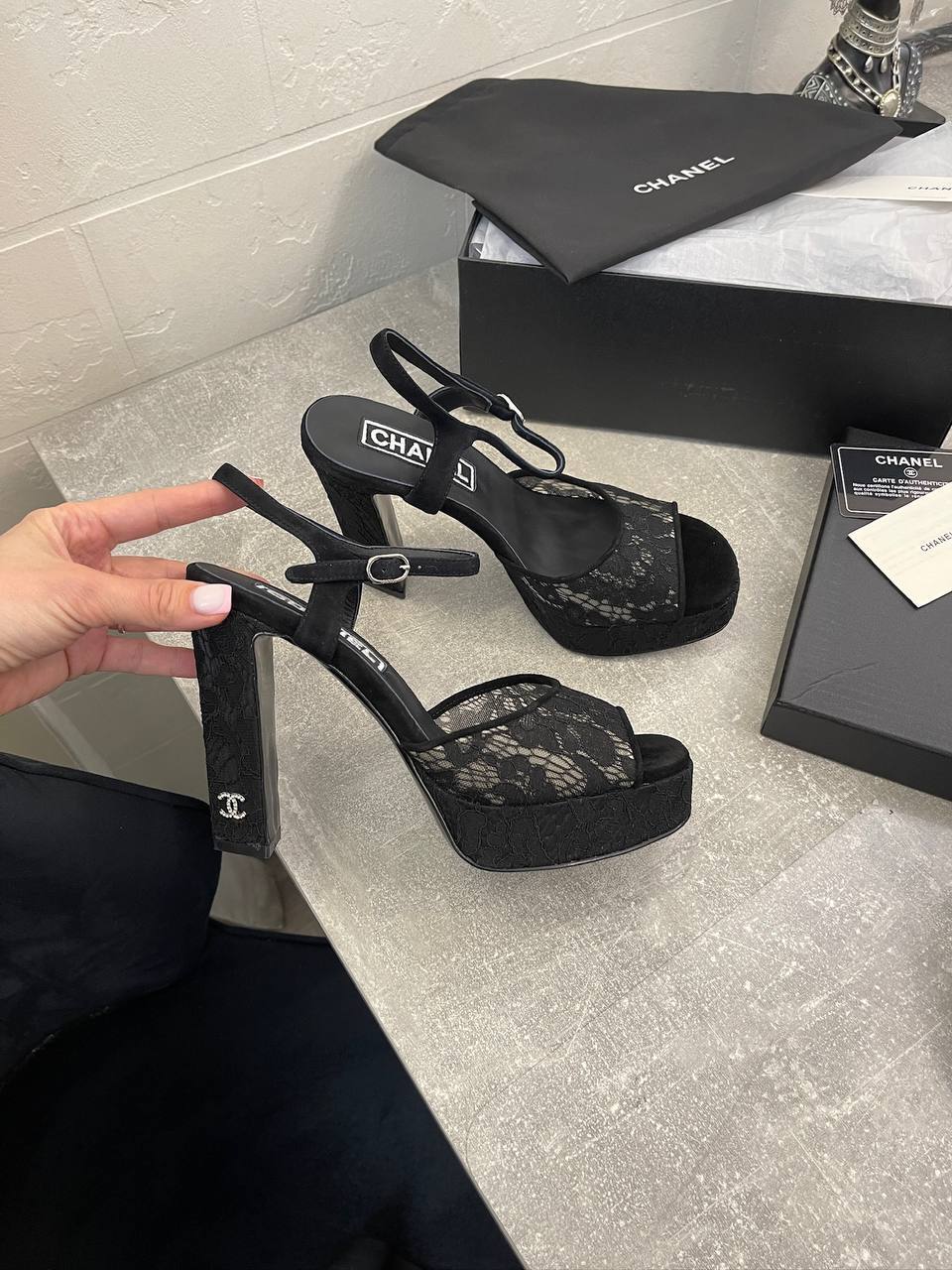 Трендовые босоножки Chanel BP-51574 Трендовые босоножки Chanel BP-51574