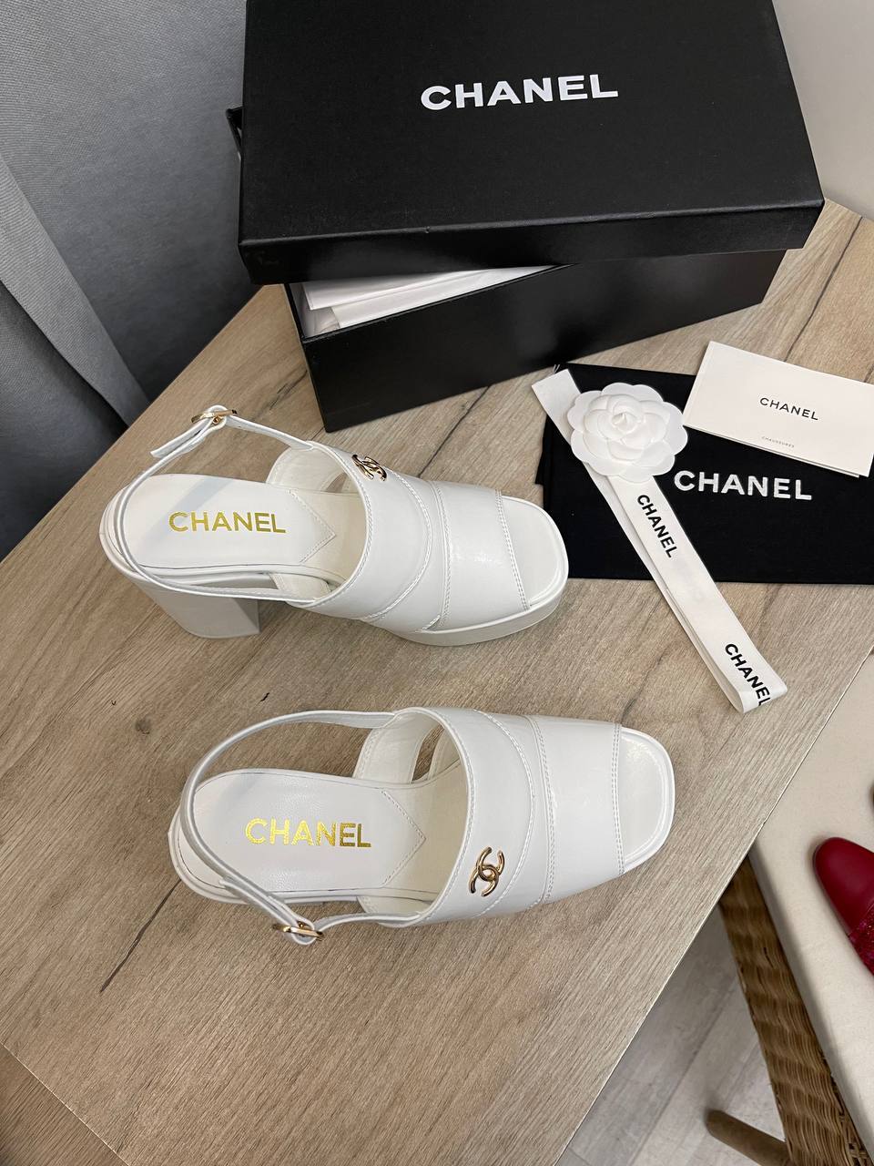 Премиум босоножки Chanel BP-48963 Премиум босоножки Chanel BP-48963
