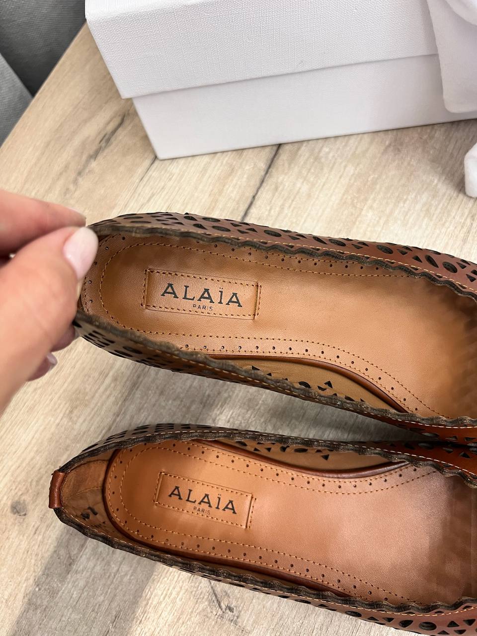 Коллекционные балетки Alaia BP-52836 Коллекционные балетки Alaia BP-52836