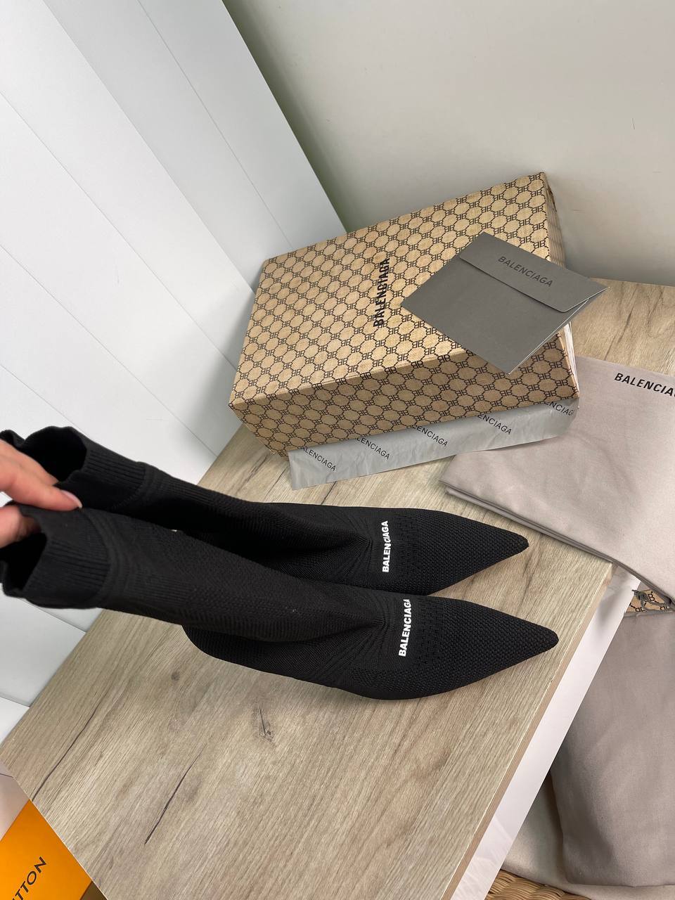 Ботильоны трендовые Balenciaga BP-25065 Ботильоны трендовые Balenciaga BP-25065