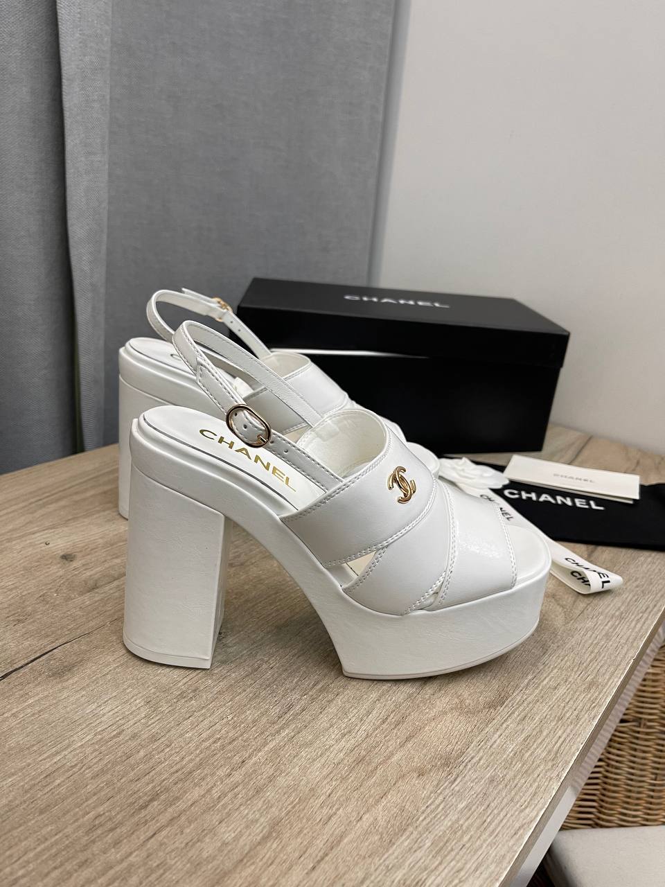 Премиум босоножки Chanel BP-48963 Премиум босоножки Chanel BP-48963