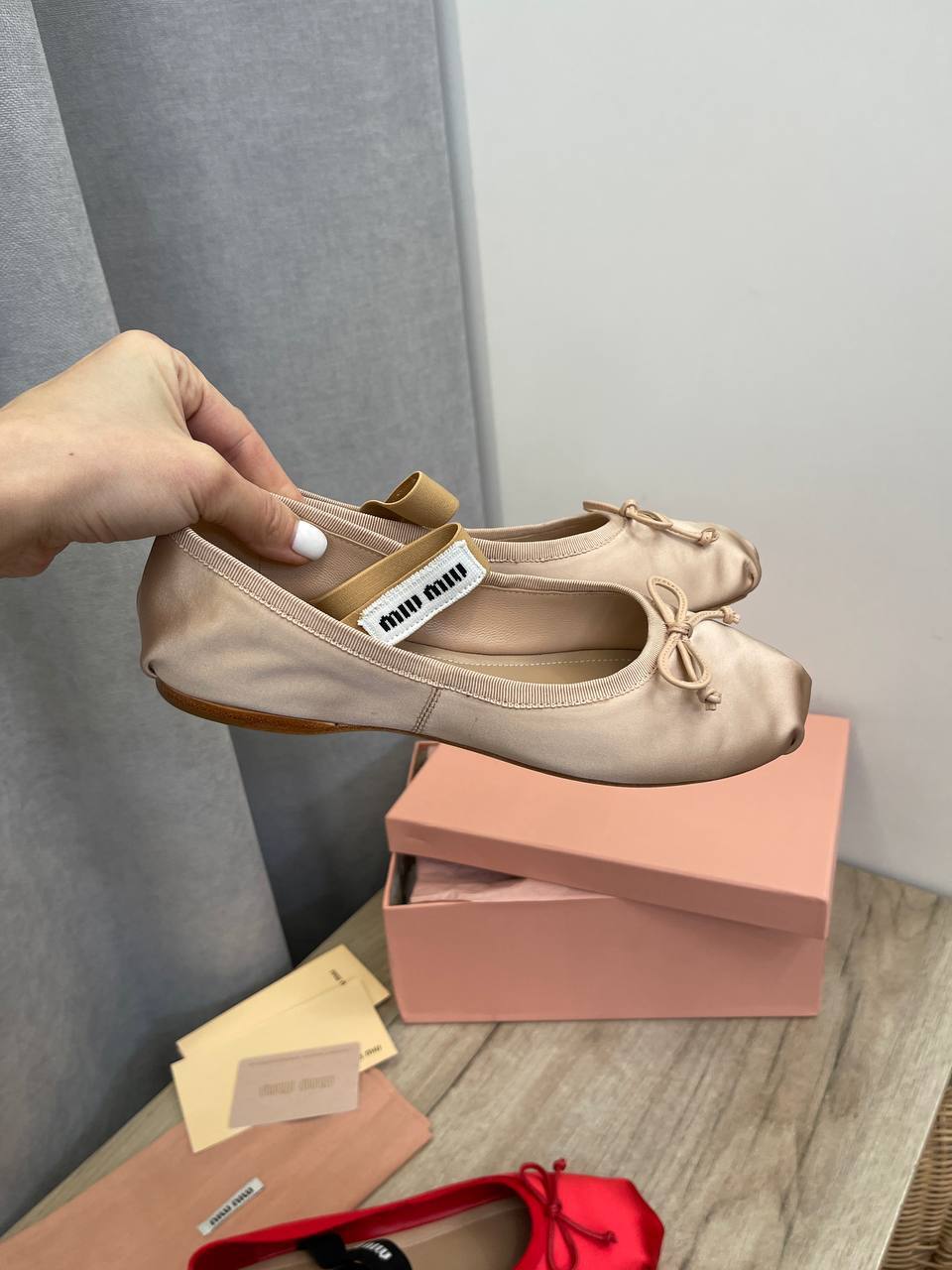 Балетки повседневные Miu Miu BP-50540 Балетки повседневные Miu Miu BP-50540