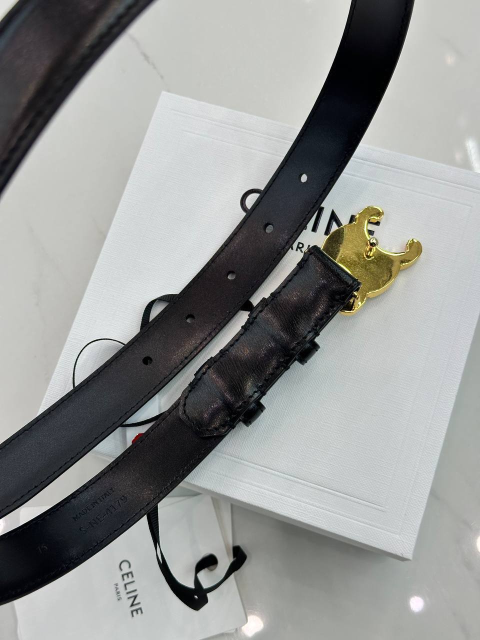 Дизайнерский ремень черный Celine BP-052470 Дизайнерский ремень черный Celine BP-052470