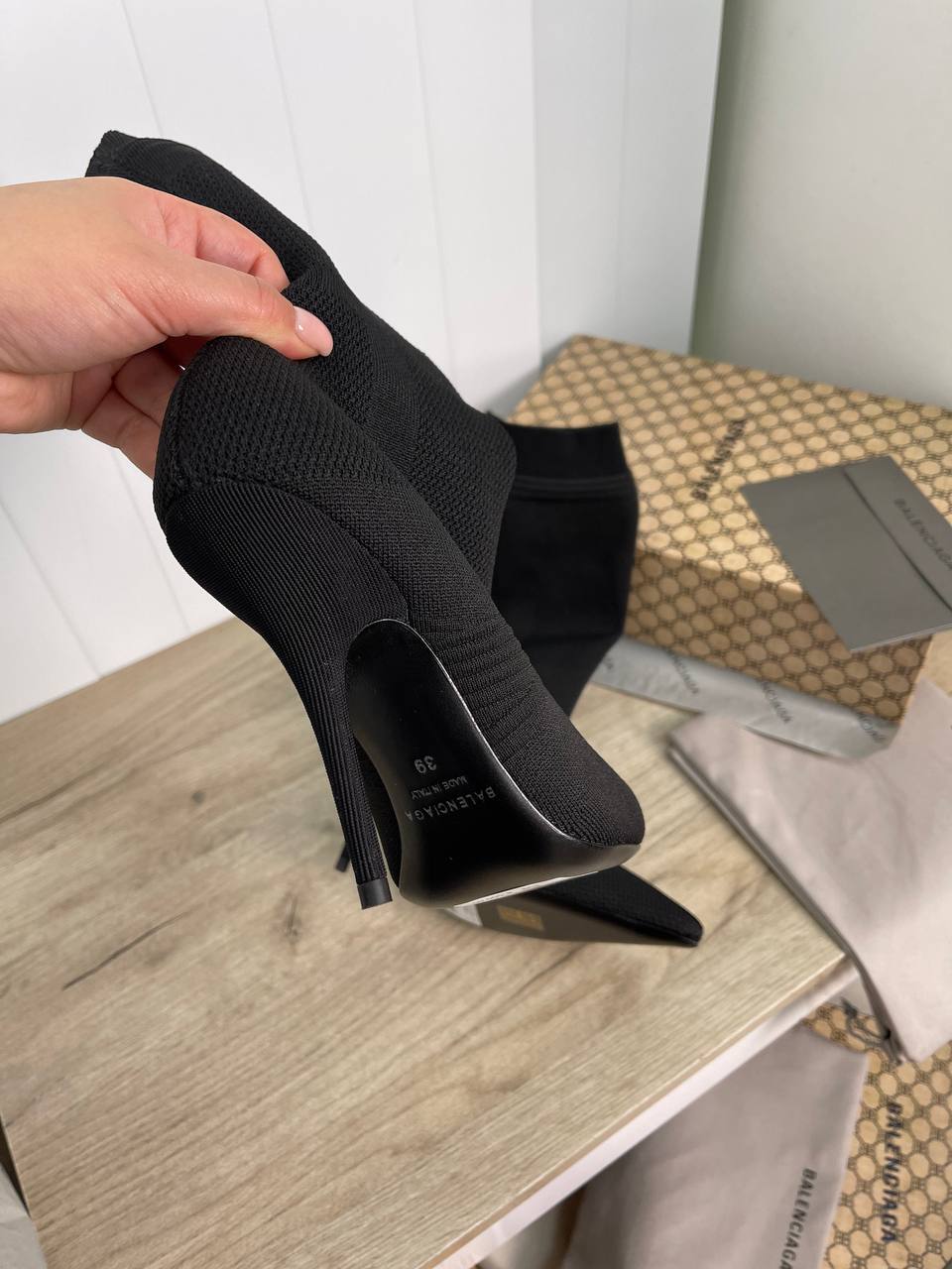 Ботильоны трендовые Balenciaga BP-25065 Ботильоны трендовые Balenciaga BP-25065