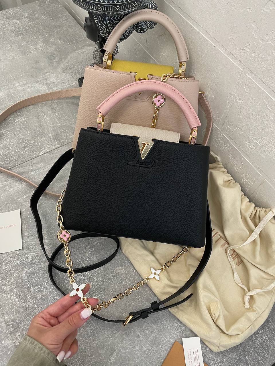 Louis Vuitton коллекционная женская сумка Capucines BP-51303 Louis Vuitton коллекционная женская сумка Capucines BP-51303