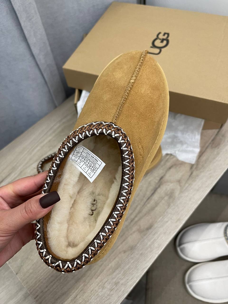 Угги бежевые Ugg Australia BP-41129 премиальные Угги бежевые Ugg Australia BP-41129 премиальные