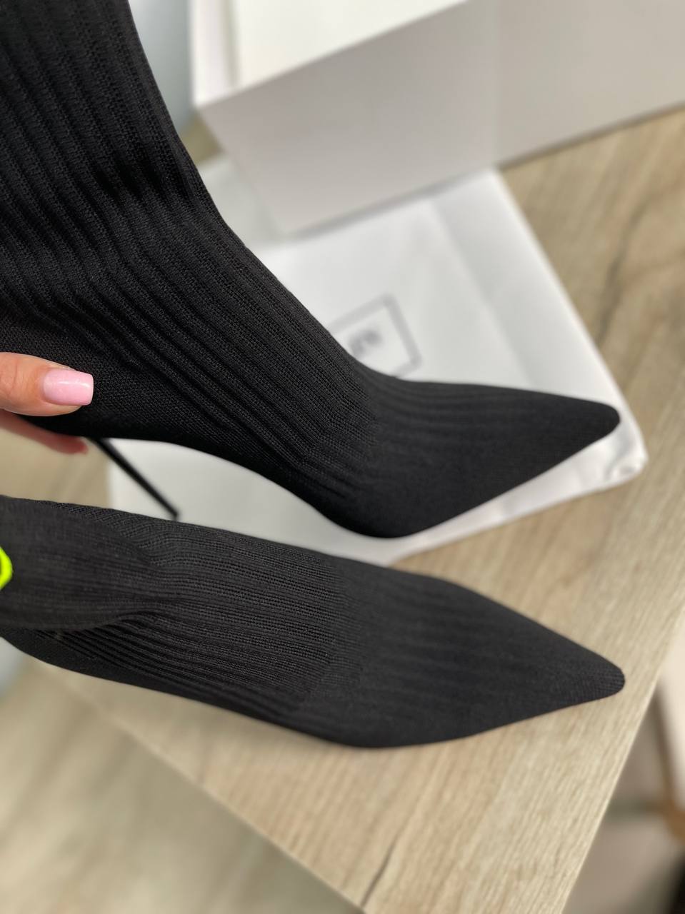 Текстильные трендовые ботильоны Balmain BP-22905 Текстильные трендовые ботильоны Balmain BP-22905