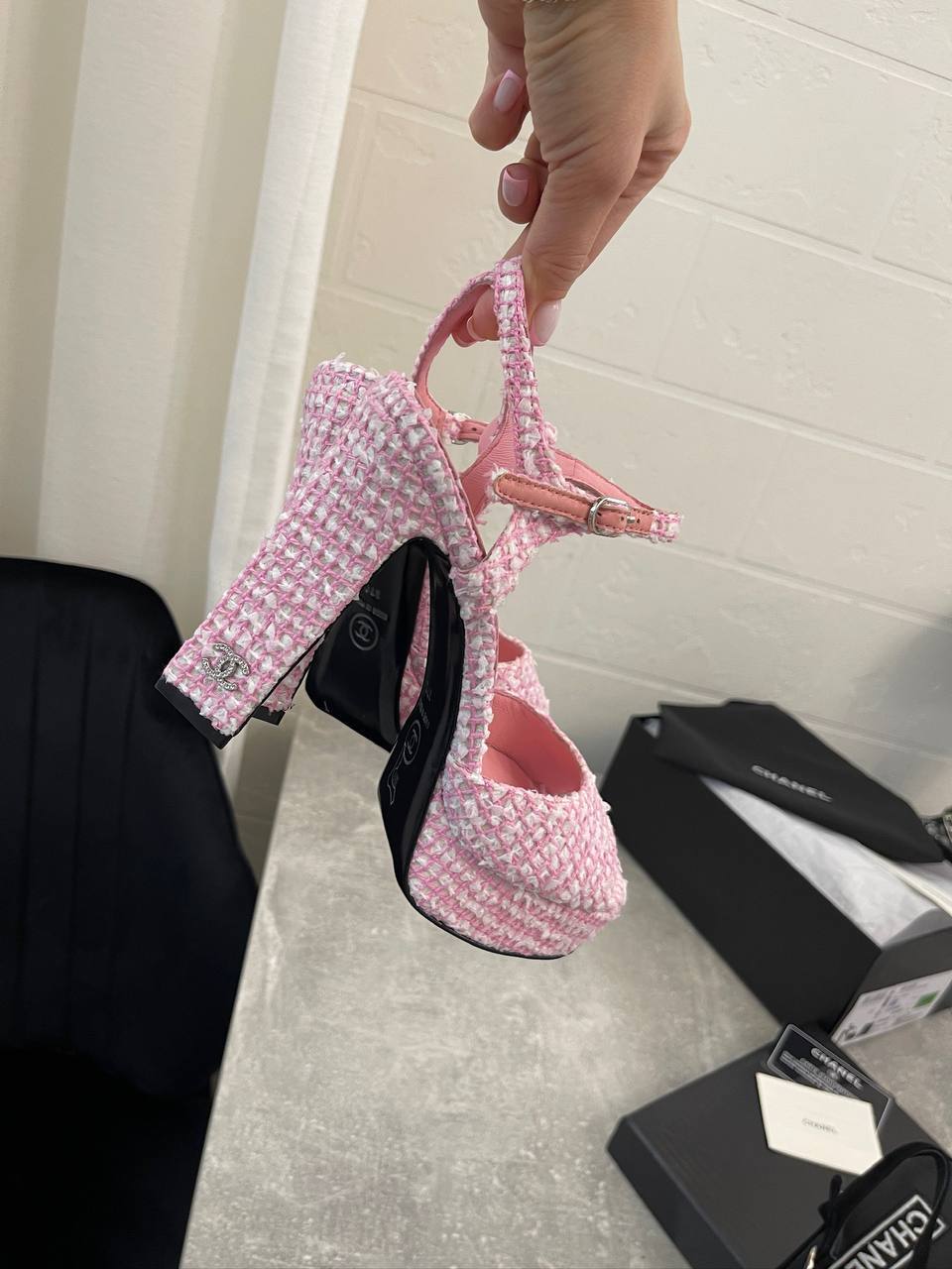 Премиум босоножки Chanel BP-51577 Премиум босоножки Chanel BP-51577