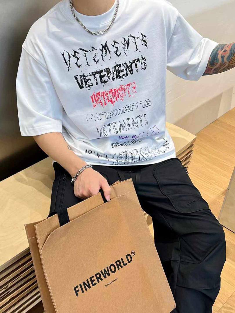 Футболка стильная Vetements BP-52311 Футболка стильная Vetements BP-52311