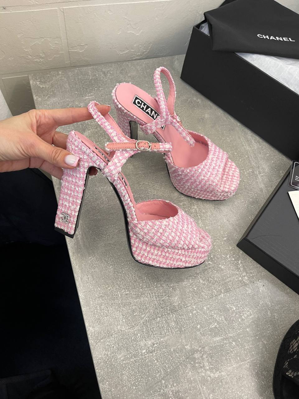 Премиум босоножки Chanel BP-51577 Премиум босоножки Chanel BP-51577