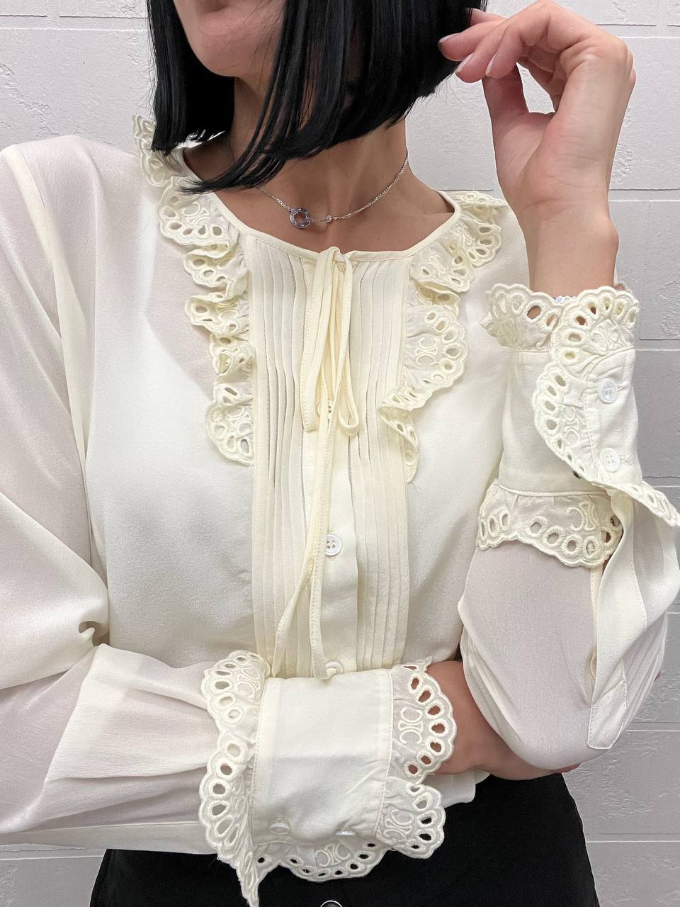 Трендовая блузка Celine BP-53337 Трендовая блузка Celine BP-53337