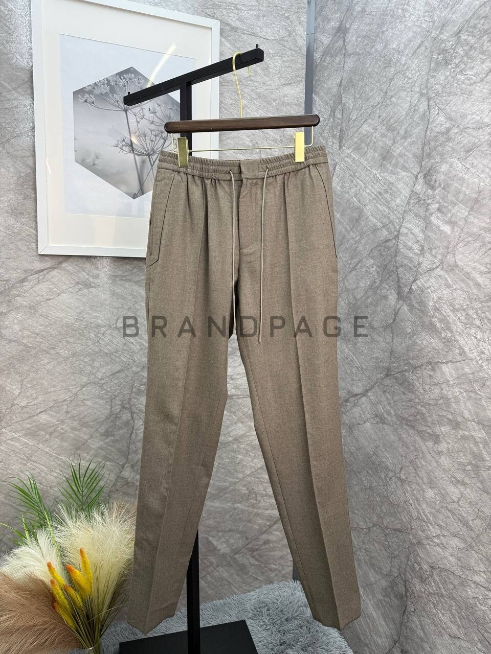 Брюки из шерсти Лана Zegna BPLUX5540 Брюки из шерсти Лана Zegna BPLUX5540