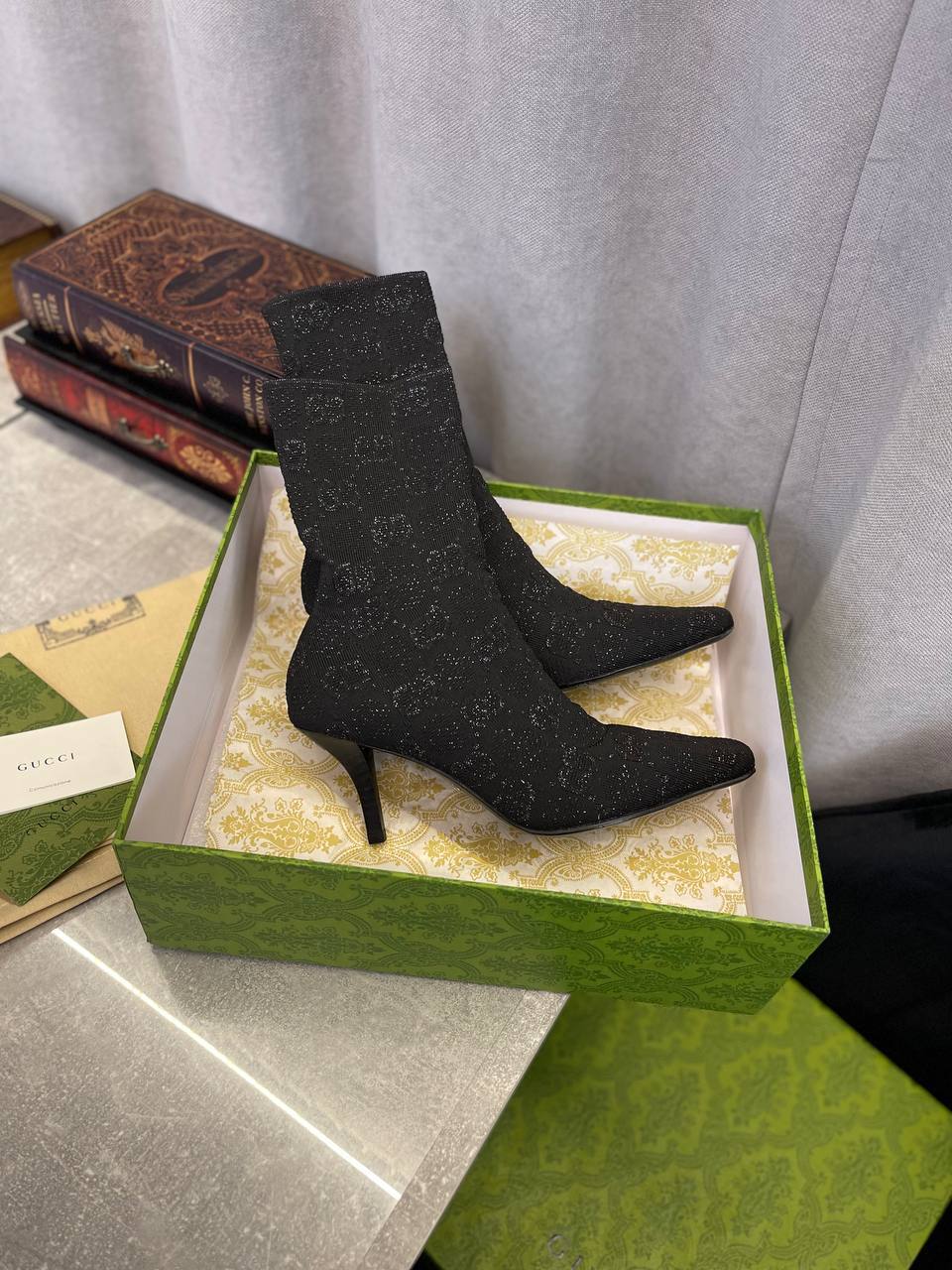 Люкс ботильоны Gucci BP-40964 Люкс ботильоны Gucci BP-40964
