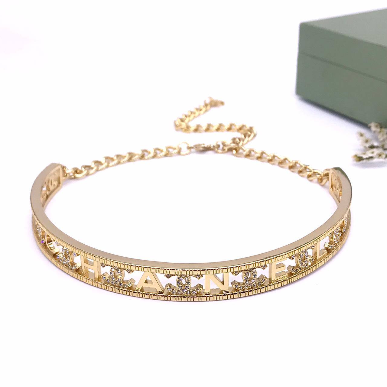 Элитный чокер Chanel BP-19374 Элитный чокер Chanel BP-19374