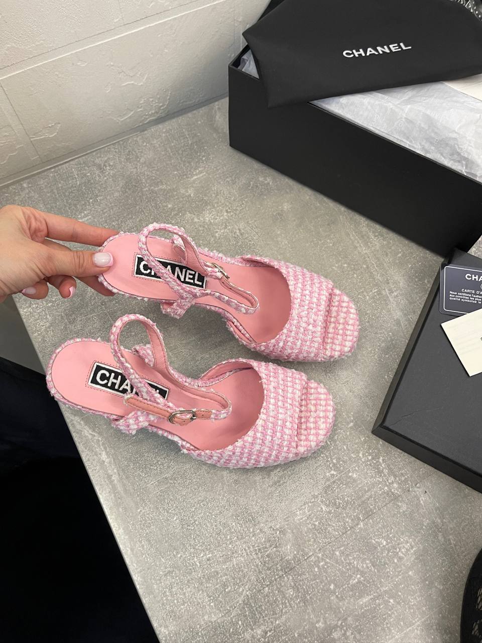 Премиум босоножки Chanel BP-51577 Премиум босоножки Chanel BP-51577