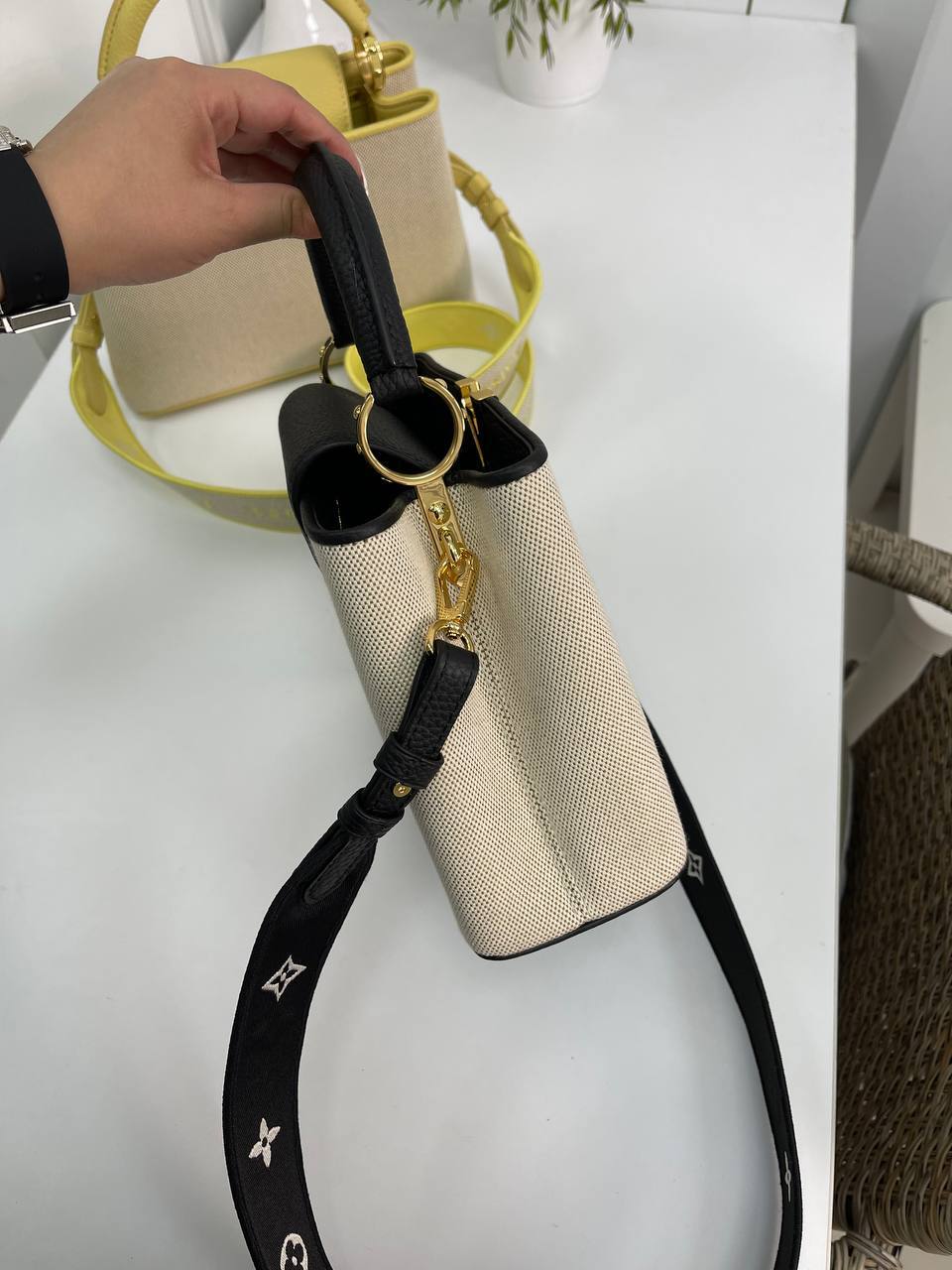 Сумка женская песочная коллекционная Louis Vuitton BP-15312 Сумка женская песочная коллекционная Louis Vuitton BP-15312