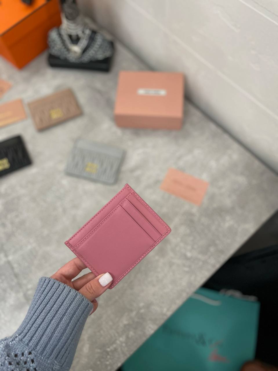 Коллекционная визитница Miu Miu BP-46559 Коллекционная визитница Miu Miu BP-46559