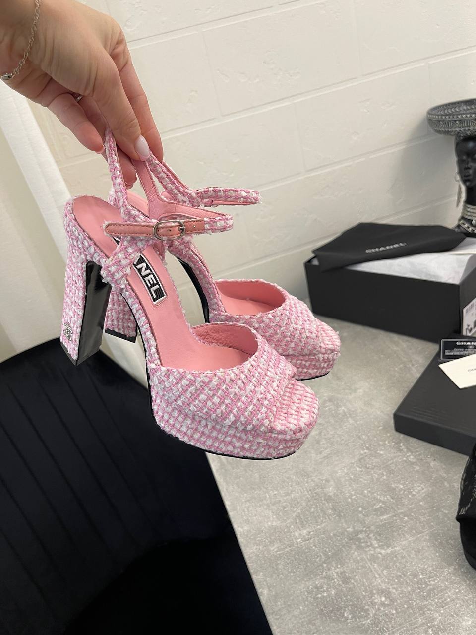 Премиум босоножки Chanel BP-51577 Премиум босоножки Chanel BP-51577