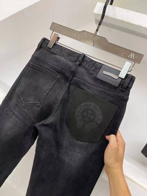 Джинсы Chrome hearts BP-25725 для коллекции Джинсы Chrome hearts BP-25725 для коллекции
