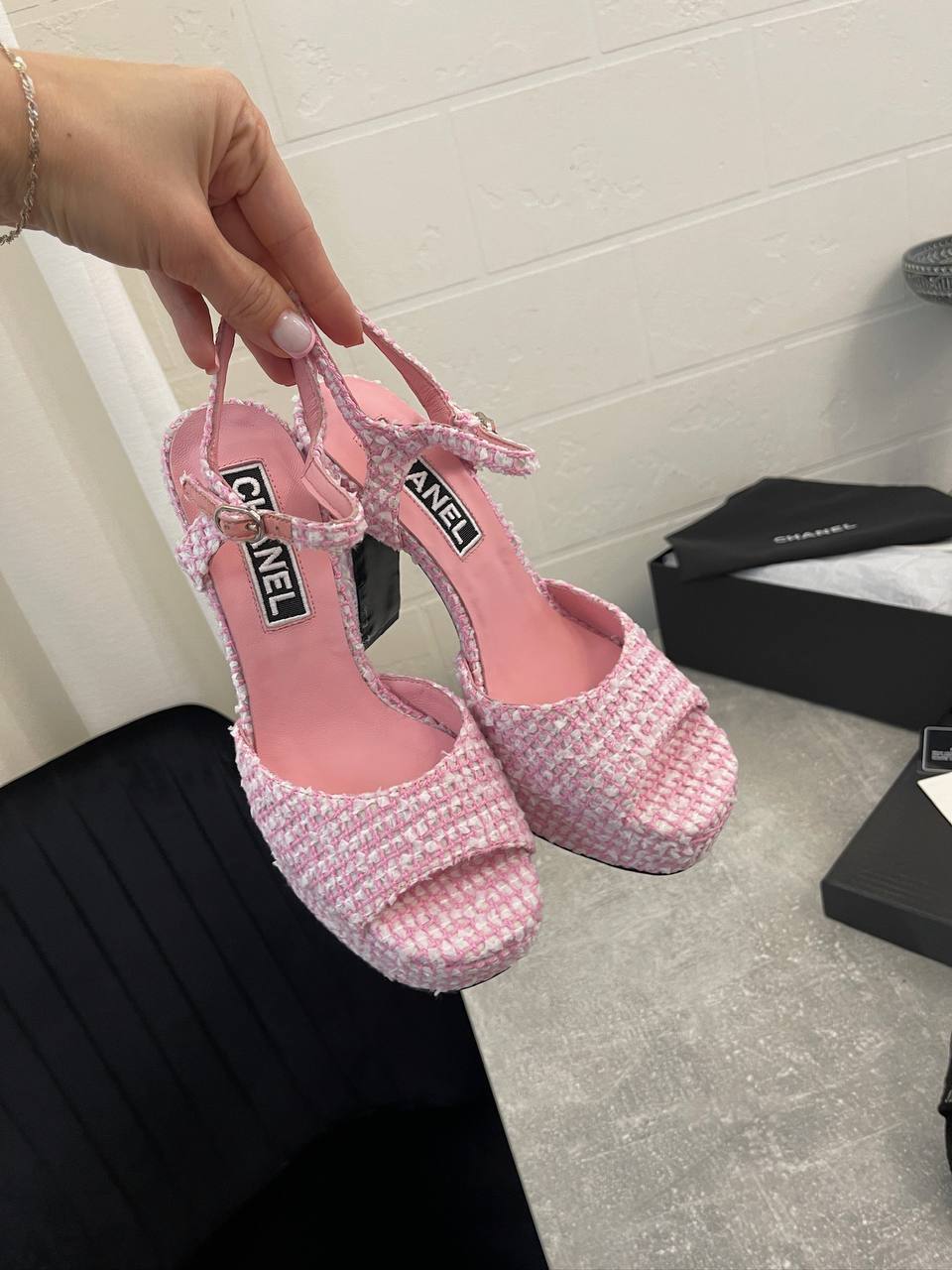 Премиум босоножки Chanel BP-51577 Премиум босоножки Chanel BP-51577