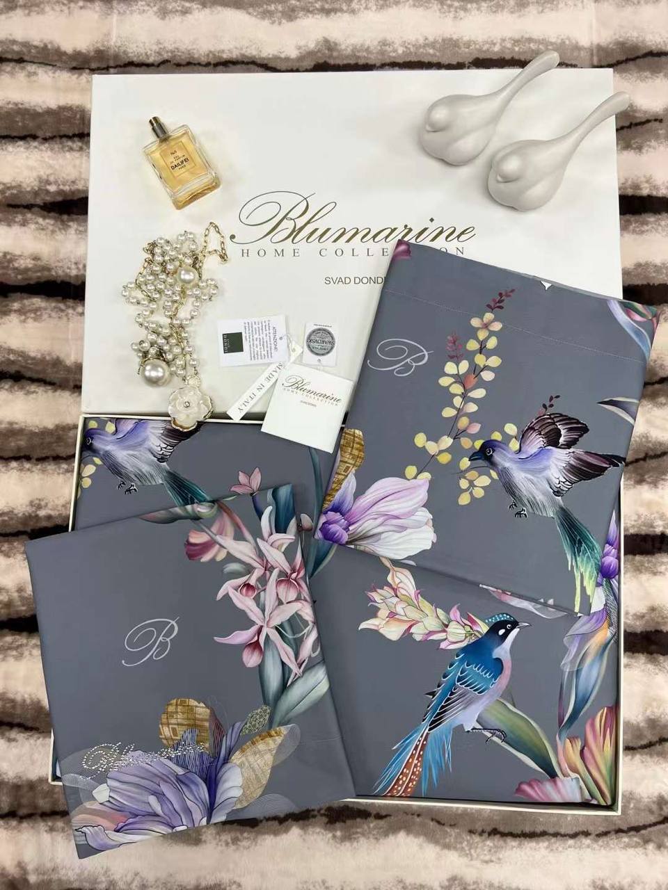 Белье комплект постельный Blumarine BP-34221 Белье комплект постельный Blumarine BP-34221