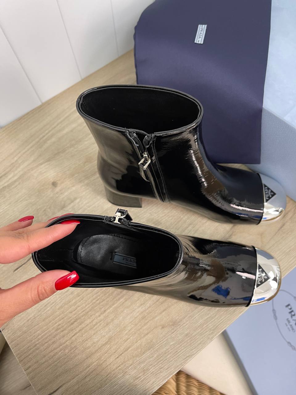 Ботильоны премиальные Prada BP-20008 Ботильоны премиальные Prada BP-20008