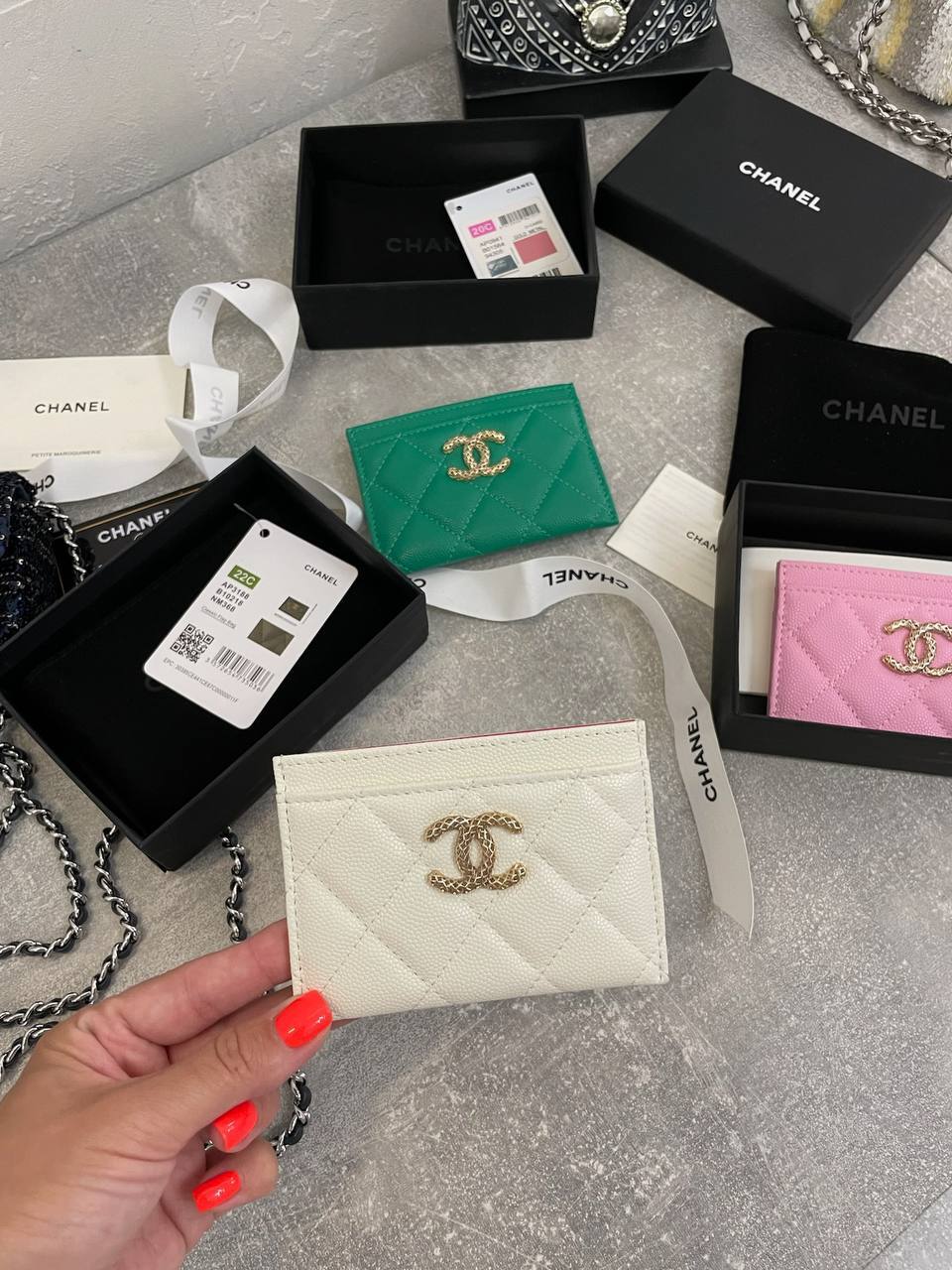 Элитная визитница Chanel BP-52831 Элитная визитница Chanel BP-52831