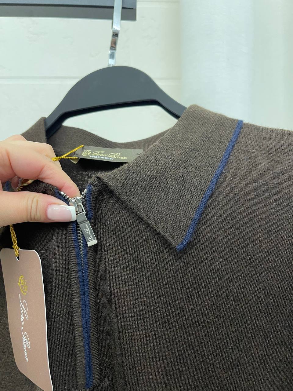 Стильное поло Loro Piana BP-45817 Стильное поло Loro Piana BP-45817