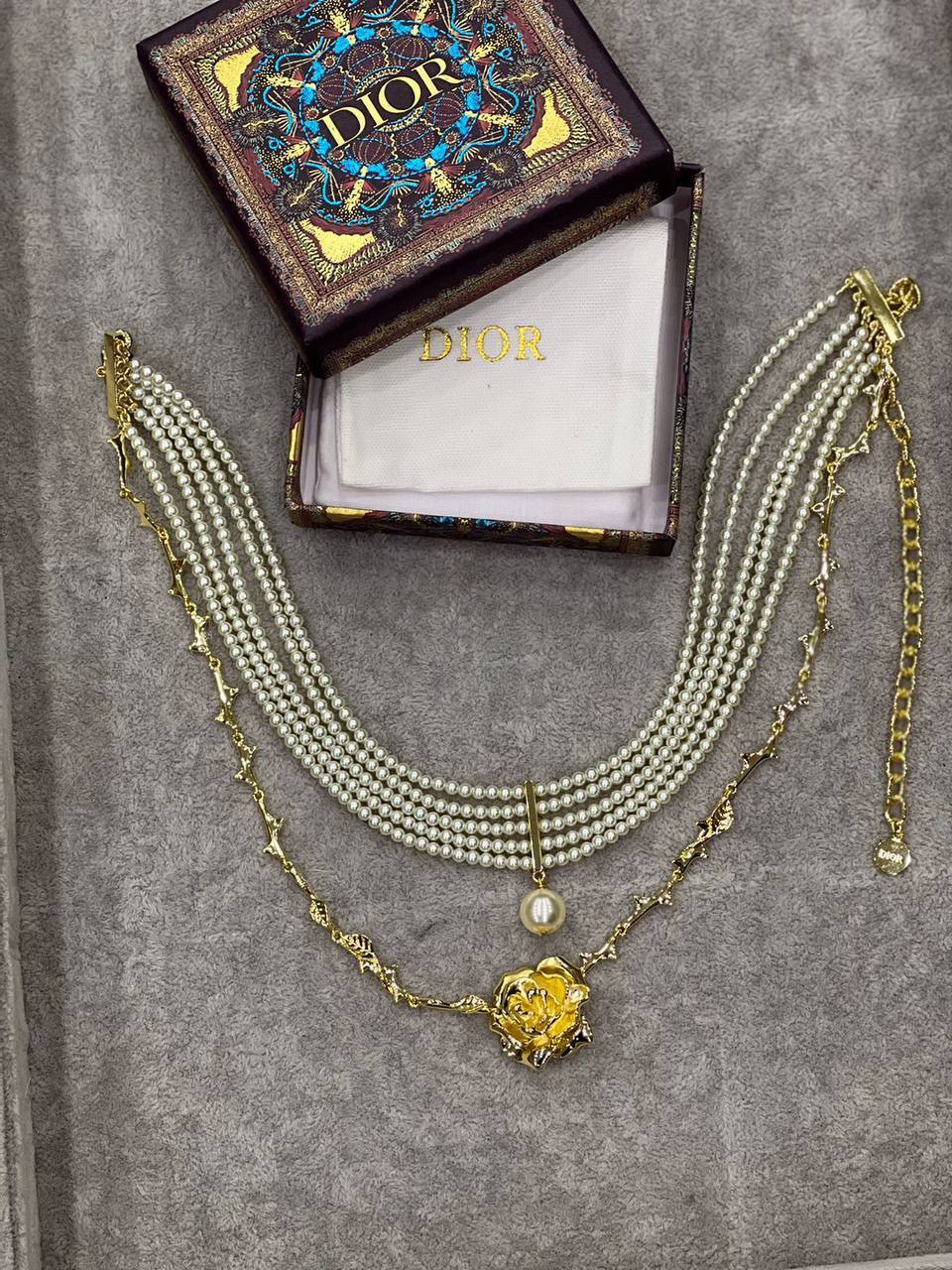 Трендовый чокер Christian Dior BP-14157 Трендовый чокер Christian Dior BP-14157