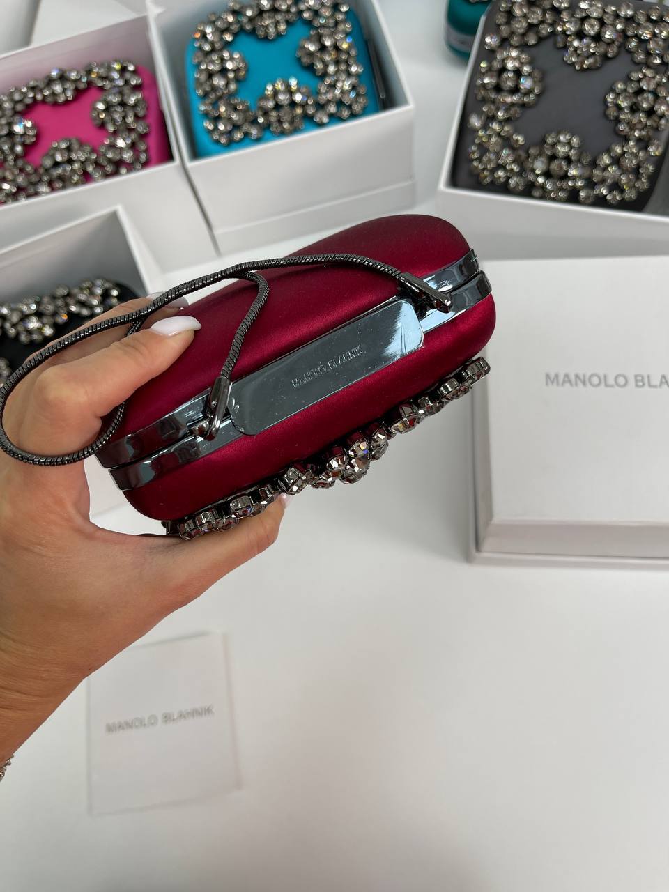 Коллекционный клатч Manolo Blahnik BP-17945 Коллекционный клатч Manolo Blahnik BP-17945