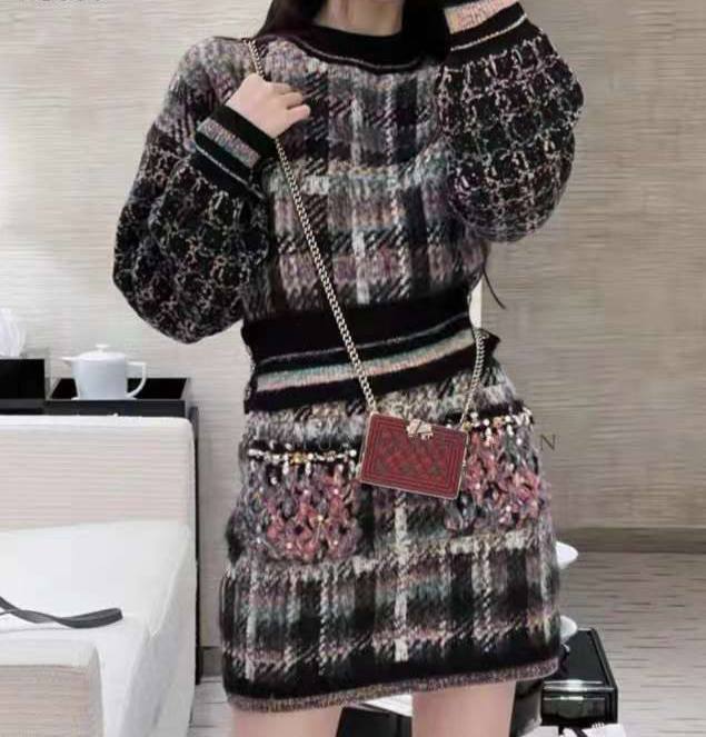 Дизайнерский костюм Chanel BP-22962 Дизайнерский костюм Chanel BP-22962