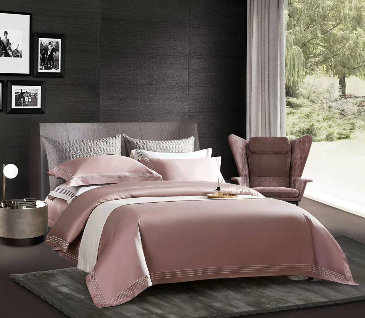 Комплект постельного белья Hermes BP-29327 эксклюзив Комплект постельного белья Hermes BP-29327 эксклюзив